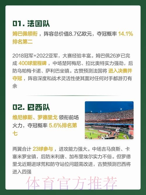 2026年世界杯盘口深度解读与预测指南